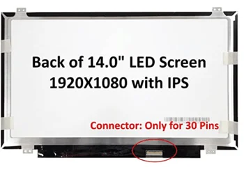 14.0" IPS FHD (1080P) Laptop LED LCD Replacement Screen/Panel Compatible with Lenovo THINKPAD T470 20HD Series
14.0" IPS FHD (1080P) Laptop LED LCD Replacement Screen/Panel Compatible with Lenovo THINKPAD T470 20HD Series