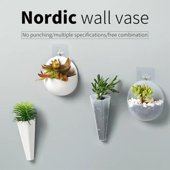 Plastic Hydroponic Wall Hanging Flower Pot Lazy Floret Bottle Plant Vase Container Glass Wall Flower Pots for Home Office Decor
Plastic Hydroponic Wall Hanging Flower Pot Lazy Floret Bottle Plant Vase Container Glass Wall Flower Pots for Home Office Decor