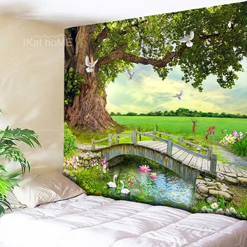 Psychedelic Tree Tapestry Tree Wall Hanging Boho Decor Trippy Lotus Flower Hippie Tapestry Bedroom Wall Sheet Natural Pastoral
Psychedelic Tree Tapestry Tree Wall Hanging Boho Decor Trippy Lotus Flower Hippie Tapestry Bedroom Wall Sheet Natural Pastoral