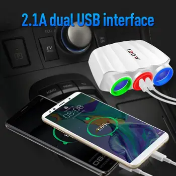 Car Wireless Car Charger One For Three Multi-function Car Cigarette Lighter Charger Usb Adapter Plug Two-hole Cigarette Lighter
Car Wireless Car Charger One For Three Multi-function Car Cigarette Lighter Charger Usb Adapter Plug Two-hole Cigarette Lighter