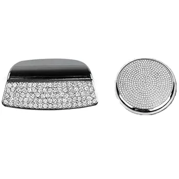 Crystal Console Multimedia Button Cover with Crystal Console Armrest Box Switch Cover Trim
Crystal Console Multimedia Button Cover with Crystal Console Armrest Box Switch Cover Trim