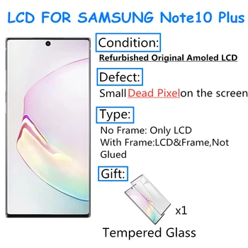 For Samsung Galaxy Note 10 plus Lcd N975F N9750 with Frame Display Touch Screen Digitizer For Samsung Note10Plus Note10+ LCD
For Samsung Galaxy Note 10 plus Lcd N975F N9750 with Frame Display Touch Screen Digitizer For Samsung Note10Plus Note10+ LCD