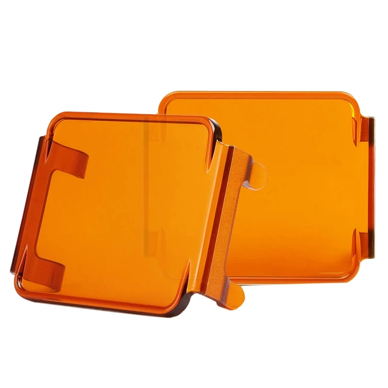 2 Pcs 3 Inch Amber Led Pod Covers Square Led Light Bar Covers Led Cube Covers Protective Polycarbonate Light Bar Lens Covers
2 Pcs 3 Inch Amber Led Pod Covers Square Led Light Bar Covers Led Cube Covers Protective Polycarbonate Light Bar Lens Covers