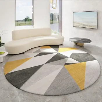 Nordic Geometric Round Carpet and Rug Living Room Sofa Table Area Rugs Bedroom Bedside Non-Slip Floor Mats Chair Rug Tapis
Nordic Geometric Round Carpet and Rug Living Room Sofa Table Area Rugs Bedroom Bedside Non-Slip Floor Mats Chair Rug Tapis