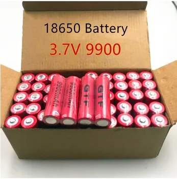 

20PCS NeW 9900mAh 18650 Li-ion Bateria 3.7V Rechargeable Battery for LED Torch Flashlights Batteries bateria 18650 akumulator