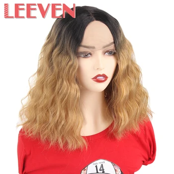 Leeven 14inch Front Lace Wig Short Curly Natural Wave Bob Head Gradient Wig Mid-point Synthetic Full Wig Suitable for Women
Leeven 14inch Front Lace Wig Short Curly Natural Wave Bob Head Gradient Wig Mid-point Synthetic Full Wig Suitable for Women