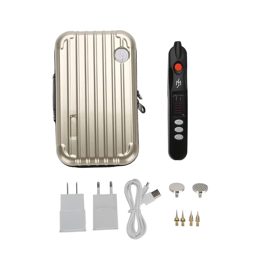 USB Electric Magic Pen Freckle Wrinkle Scar Tattoo Multifunctional Electric Ion Carbonation Function Beauty Skin Care Instrument
USB Electric Magic Pen Freckle Wrinkle Scar Tattoo Multifunctional Electric Ion Carbonation Function Beauty Skin Care Instrument