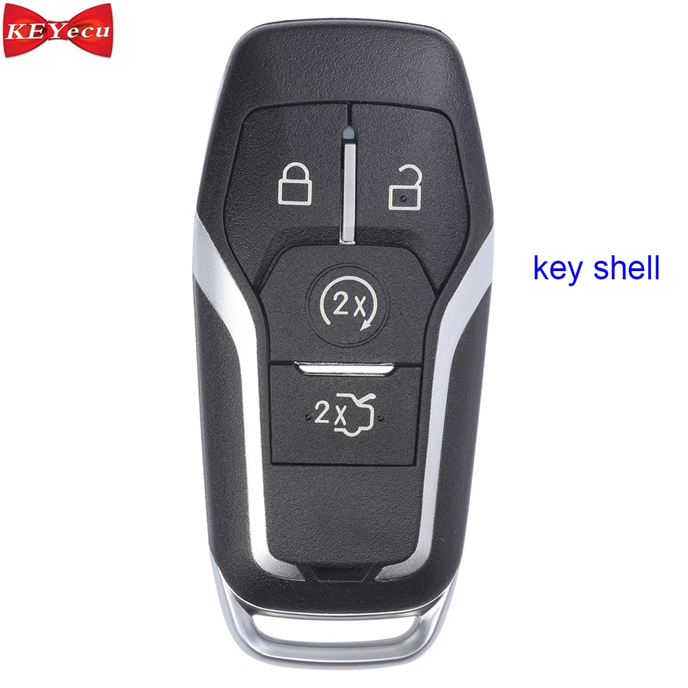 KEYECU for Ford F150 Edge Mustang Fusion Explorer Remote Car Key Shell Case Fob Housing Cover for FCC: M3N-A2C31243300
KEYECU for Ford F150 Edge Mustang Fusion Explorer Remote Car Key Shell Case Fob Housing Cover for FCC: M3N-A2C31243300