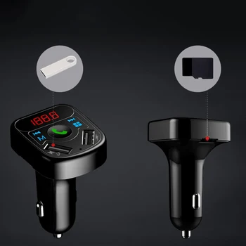 LCD Display Dual USB Charger Car Bluetooth Player Kit FM Transmitter Wireless Bluetooth Handsfree MP3 Player
LCD Display Dual USB Charger Car Bluetooth Player Kit FM Transmitter Wireless Bluetooth Handsfree MP3 Player