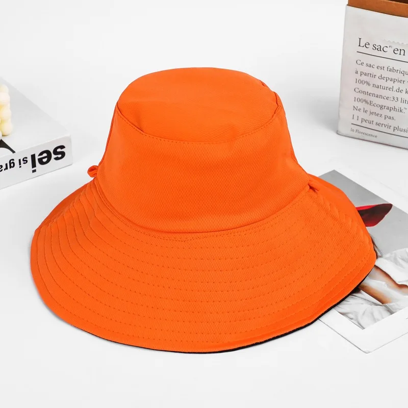 New Adult Summer Foldable Bucket Hat Solid Color Hip Hop Wide Brim Beach UV Protection Round Top Sunscreen Fisherman Cap
New Adult Summer Foldable Bucket Hat Solid Color Hip Hop Wide Brim Beach UV Protection Round Top Sunscreen Fisherman Cap