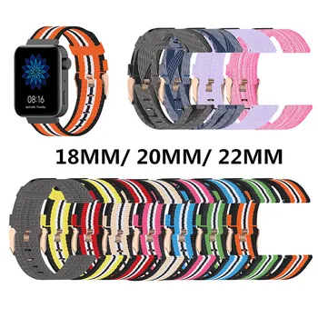Nylon Watch Sport Strap Band For xiaomi watch Samsung Galaxy Gear S3 S2 Classic Bands huami Amazfit 18mm 22mm 20mm Fabric band
Nylon Watch Sport Strap Band For xiaomi watch Samsung Galaxy Gear S3 S2 Classic Bands huami Amazfit 18mm 22mm 20mm Fabric band