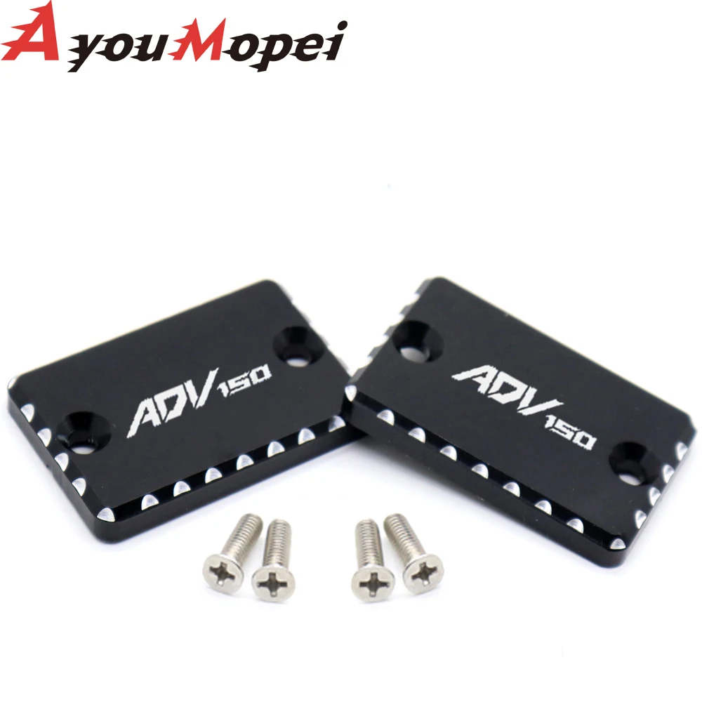 For HONDA ADV150 Adv 150 Cylinder Caps Motorcycle 19-22 Front Rear Brake Fluid Reservoir Cap Cover Protection Guard Accessories
For HONDA ADV150 Adv 150 Cylinder Caps Motorcycle 19-22 Front Rear Brake Fluid Reservoir Cap Cover Protection Guard Accessories