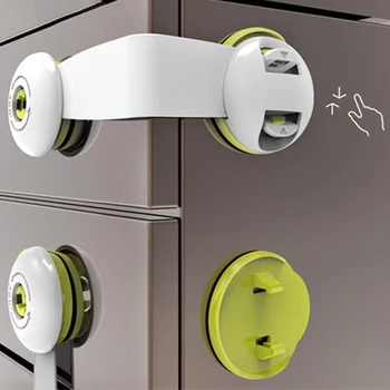 Latches Child Proof Drawer Locks No Drill Adhesive Toddler Security Baby Safety Locks for Closet, Cupboard, Fridge, Refrigerator
Latches Child Proof Drawer Locks No Drill Adhesive Toddler Security Baby Safety Locks for Closet, Cupboard, Fridge, Refrigerator