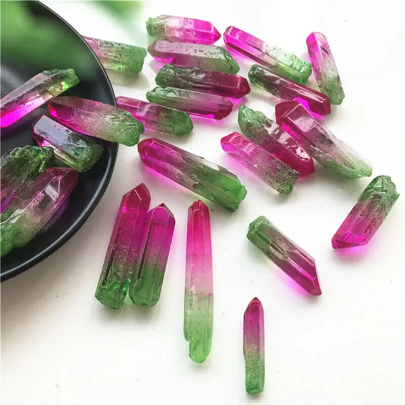 Dropshipping 1pc/50g Red Green Titanium Aura Quartz Crystal Stone Electroplated Crystal Cluster Seed Decoration Quartz Crystals
Dropshipping 1pc/50g Red Green Titanium Aura Quartz Crystal Stone Electroplated Crystal Cluster Seed Decoration Quartz Crystals