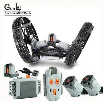 NEW 350Pcs MOC Brick Parts Star Wars Hailfire RC V2 Remote Control Technic Robot Building Blocks Bricks Model Diy Toys Gifts
NEW 350Pcs MOC Brick Parts Star Wars Hailfire RC V2 Remote Control Technic Robot Building Blocks Bricks Model Diy Toys Gifts