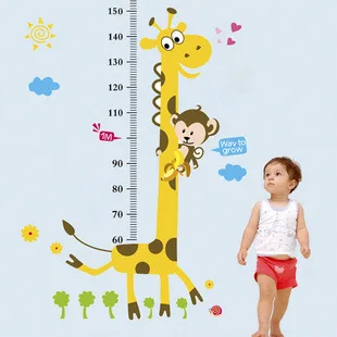 Giraffe Height Wall Sticker Removable Cartoon Height Stickers For Kids Koom Decoration Poster Animal Baby Room Wall Decoration
Giraffe Height Wall Sticker Removable Cartoon Height Stickers For Kids Koom Decoration Poster Animal Baby Room Wall Decoration