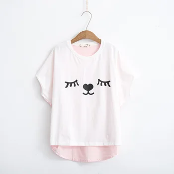 O-neck Summer t-shirt Women tops Newest style nice T-shirt Women t shirt Short Sleeve 
O-neck Summer t-shirt Women tops Newest style nice T-shirt Women t shirt Short Sleeve