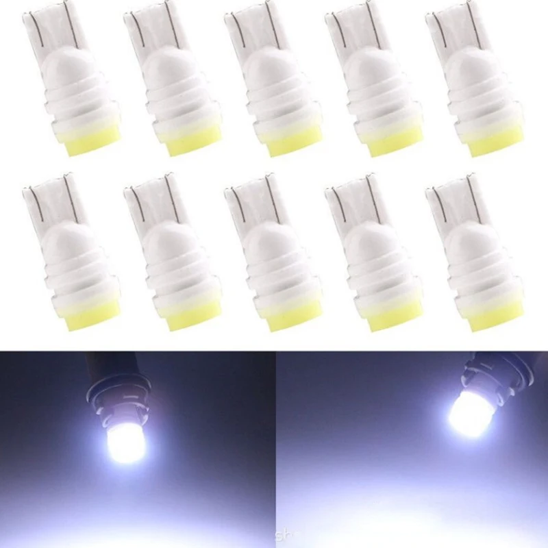 10PCs White DC12V T10 194 W5W COB Ceramic Shell 1.5W Car Interior LED Light Wedge Side Light Bulb Door Bulb Blue Pink Green Red
10PCs White DC12V T10 194 W5W COB Ceramic Shell 1.5W Car Interior LED Light Wedge Side Light Bulb Door Bulb Blue Pink Green Red