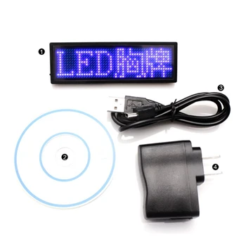LED Mini Digital Name Message Tag Badge Sign Business Card Screen 
LED Mini Digital Name Message Tag Badge Sign Business Card Screen