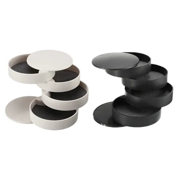 4-Layer 360-Degree Rotating Jewelry Storage Box Rack Necklace Jewelry Storage Box
4-Layer 360-Degree Rotating Jewelry Storage Box Rack Necklace Jewelry Storage Box