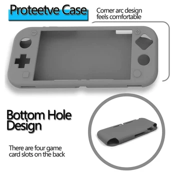 Case for Nintendo Switch Lite, Switch Lite Skin Accessories Kit Protective Light Slim Silicone Case Cover Shell Protector
Case for Nintendo Switch Lite, Switch Lite Skin Accessories Kit Protective Light Slim Silicone Case Cover Shell Protector