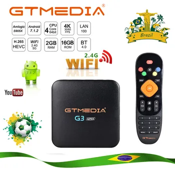 GTMEDIA G3 Alpha Android TV Box 4K Smart TV Box 2.4G&5G Wifi BT4.0 r Set Top Box Original HD TV Box PK H96Max Brazil Media Playe 
GTMEDIA G3 Alpha Android TV Box 4K Smart TV Box 2.4G&5G Wifi BT4.0 r Set Top Box Original HD TV Box PK H96Max Brazil Media Playe