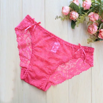 New Women's Lace Panty Sexy Briefs Bow-Knot Knickers Underwear
New Women's Lace Panty Sexy Briefs Bow-Knot Knickers Underwear