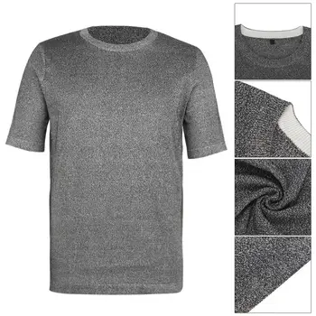 Level 5 Protective T-Shirt Cut Resistant Anti Slash Stab Short Sleeve Round Neck Safety Cut Resistant Shirt 
Level 5 Protective T-Shirt Cut Resistant Anti Slash Stab Short Sleeve Round Neck Safety Cut Resistant Shirt