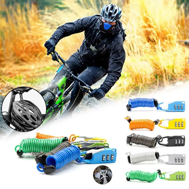 Bike Lock Spring Disc Security Lock Spring Anti-theft Bicycle Code Lock Mini 3 Digits Combination Password Bicycle Accessories
Bike Lock Spring Disc Security Lock Spring Anti-theft Bicycle Code Lock Mini 3 Digits Combination Password Bicycle Accessories