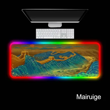 Mairuige Great Wall Gaming RGB Large Anime Mouse Pad Mouse Mat Computer Mousepad Led Backlight Keyboard Desk Mat
Mairuige Great Wall Gaming RGB Large Anime Mouse Pad Mouse Mat Computer Mousepad Led Backlight Keyboard Desk Mat