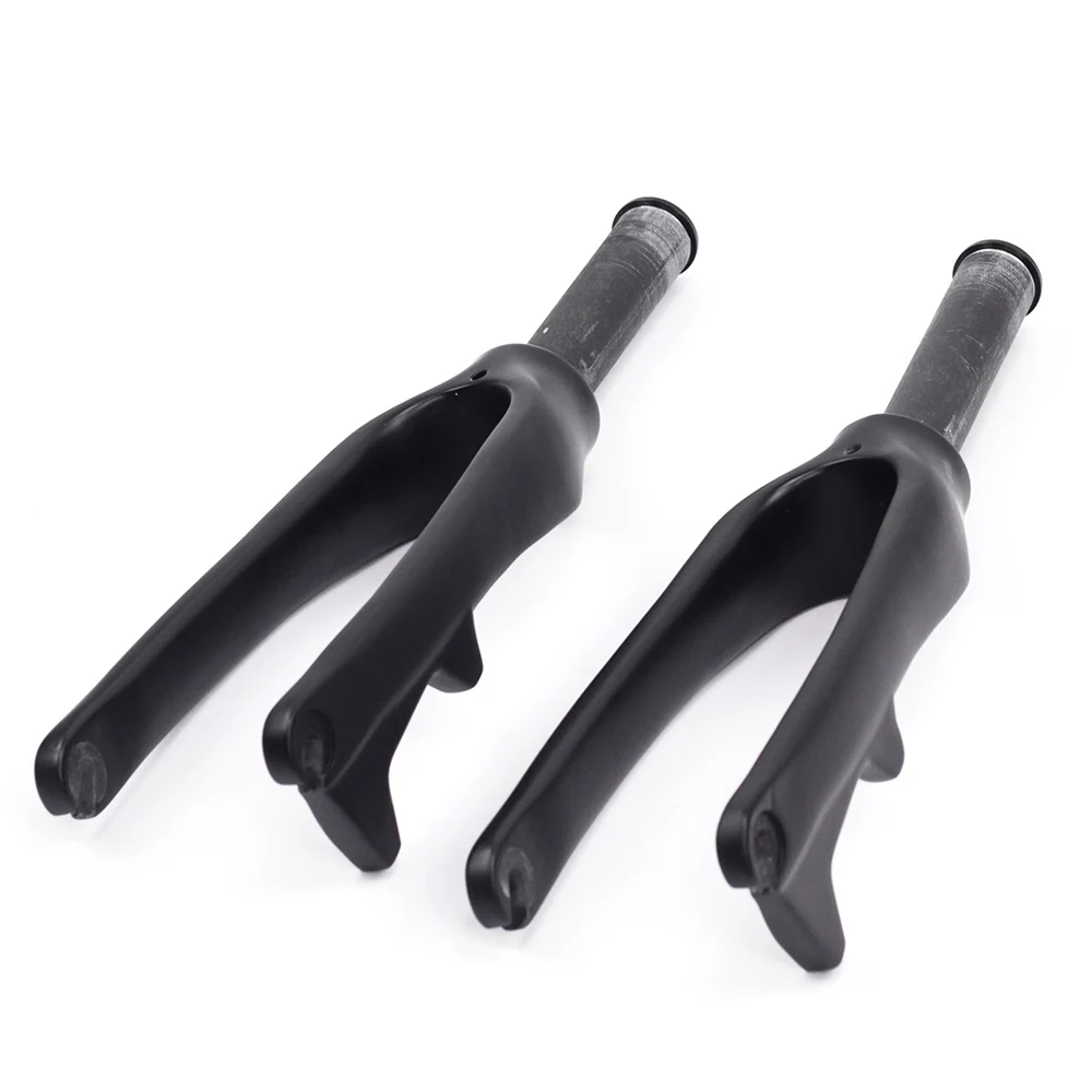 Carbon Fork 18" 20" 406 451 Caliper Brake Disc Brake 74mm 100mm Minivelo Rigid Forks For Kids BMX Folding Bikes Matte
Carbon Fork 18" 20" 406 451 Caliper Brake Disc Brake 74mm 100mm Minivelo Rigid Forks For Kids BMX Folding Bikes Matte