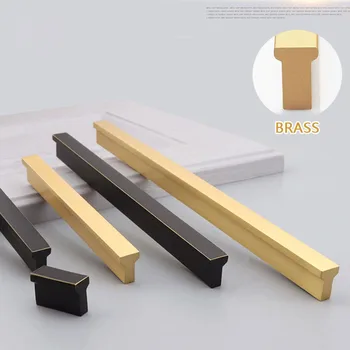 Brass long handle Furniture armoire door gold handles Drawer black bronze knobs Kitchen bathroom cabinet hardware pulls T-shape
Brass long handle Furniture armoire door gold handles Drawer black bronze knobs Kitchen bathroom cabinet hardware pulls T-shape