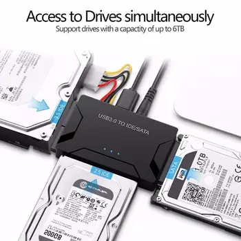 Hard Disk Universal Adapter Converter USB3.0 to SATA EU US IDE 1 Drive / External 3 r20 UK Hard Drives Three Disk 500MB/S V1L0
Hard Disk Universal Adapter Converter USB3.0 to SATA EU US IDE 1 Drive / External 3 r20 UK Hard Drives Three Disk 500MB/S V1L0