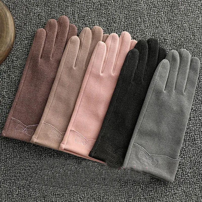 Solid Color Touch Screen Keep Warm Full Finger Sports Riding Cycling Mittens Thicken Driving Gloves Women Gloves
Solid Color Touch Screen Keep Warm Full Finger Sports Riding Cycling Mittens Thicken Driving Gloves Women Gloves