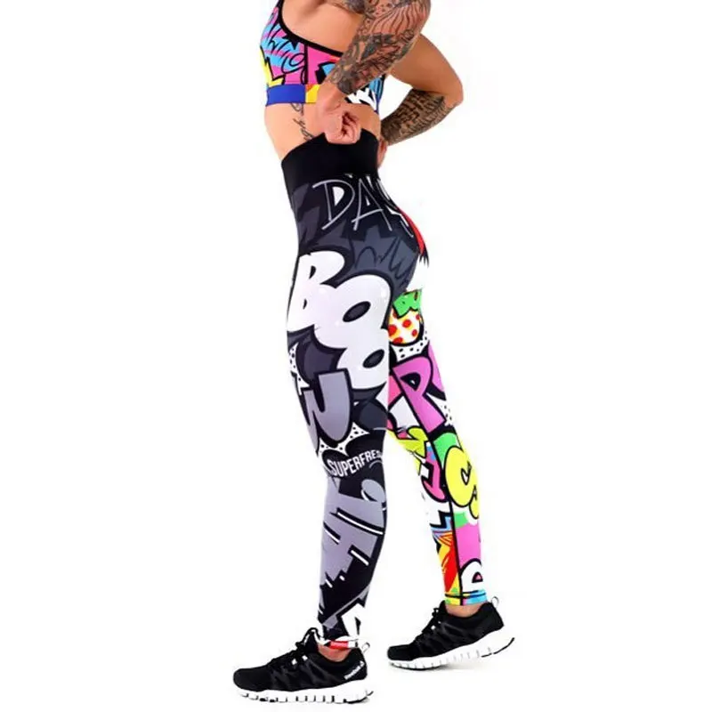Hot Selling Pants Exaggerates Hips Boom Lettered Printed Slim Fit Pants Sports Base Pencil Pants Leggings
Hot Selling Pants Exaggerates Hips Boom Lettered Printed Slim Fit Pants Sports Base Pencil Pants Leggings