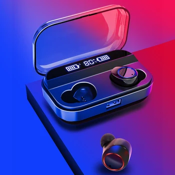 TWS Wireless Earphone Bluetooth 5.0 Earphones Power Display Touch Control Sport Stereo Cordless Earbuds Headset Charging Box
TWS Wireless Earphone Bluetooth 5.0 Earphones Power Display Touch Control Sport Stereo Cordless Earbuds Headset Charging Box