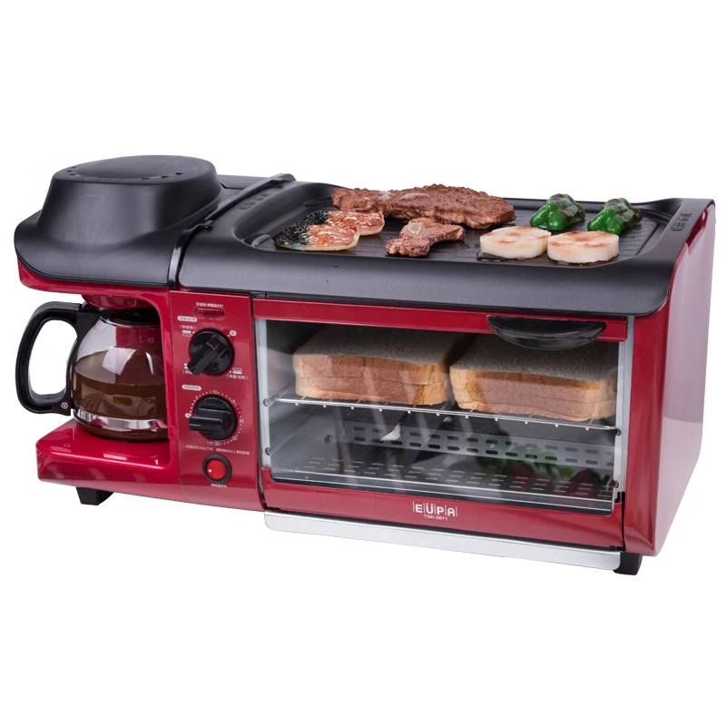 220V Multifunction 3 In1 Breakfast Machine Toaster Oven Electric Frying Pan Coffee Maker Teppanyaki Maker
220V Multifunction 3 In1 Breakfast Machine Toaster Oven Electric Frying Pan Coffee Maker Teppanyaki Maker