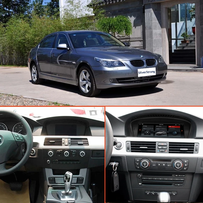 Android 10 E60 мультимедийный плеер для BMW 5 серии E61 E63 E64 E90 E91 E92 525 530 CCC CIC iDrive 720P Поддержка