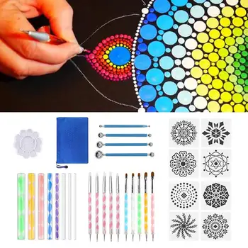 32PCS Dotting Painting Tools Set Complete Sculpting Carving Tools Kit For Rocks Ceramics Art Drawing Decoration
32PCS Dotting Painting Tools Set Complete Sculpting Carving Tools Kit For Rocks Ceramics Art Drawing Decoration