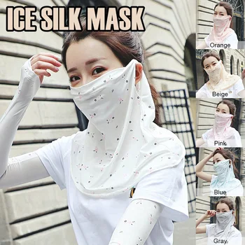 Summer Ice Silk Scarf Washable Ear Loops Neck Gaiter Floral Protection Bandana Lightweight Cycling Unisex Reusable Face Mask
Summer Ice Silk Scarf Washable Ear Loops Neck Gaiter Floral Protection Bandana Lightweight Cycling Unisex Reusable Face Mask