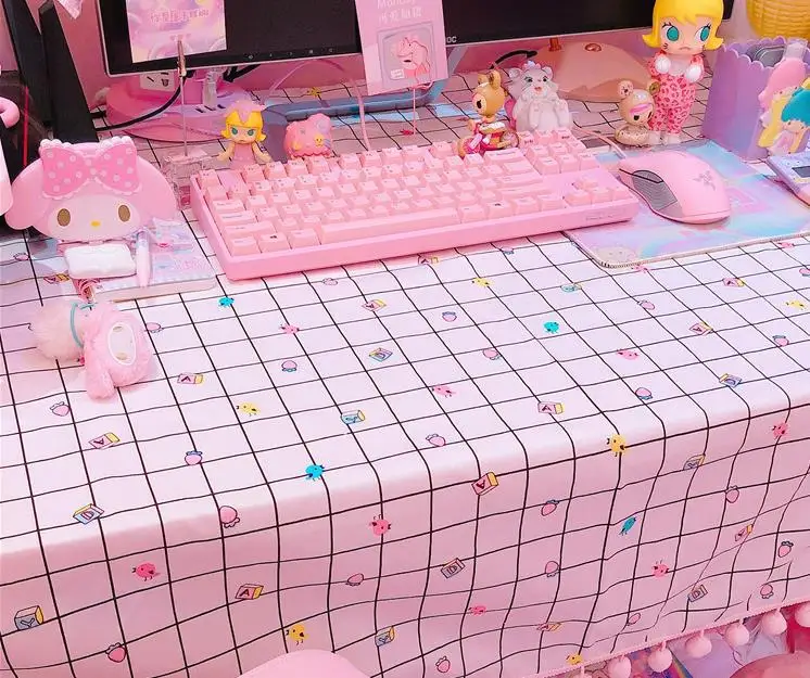 Table Cloth Pink Print Cute Table Cover For Study Desk Table Basse De Salon Home Tassel Lace Tafelkleed
Table Cloth Pink Print Cute Table Cover For Study Desk Table Basse De Salon Home Tassel Lace Tafelkleed