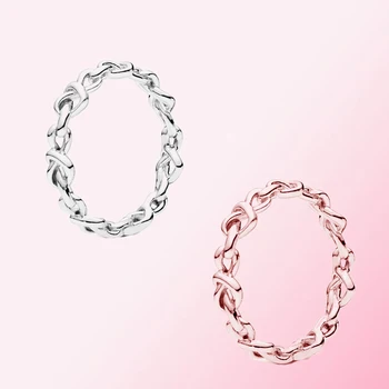 Mother's Day 100% 925 Sterling Silver Knotted Hearts Ring High Quality Ladies Elegance Jewellery Factory Free Direct Shipping
Mother's Day 100% 925 Sterling Silver Knotted Hearts Ring High Quality Ladies Elegance Jewellery Factory Free Direct Shipping