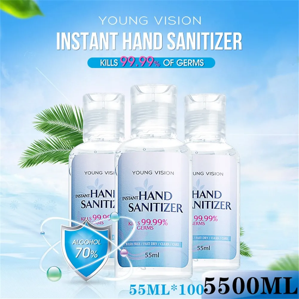 100*55ml DHL Out-door Hand Gel Sanitizer Hand Gel Portable Antibacterial Hand Cleaning Moisturizing Travel Disposable No Clean
100*55ml DHL Out-door Hand Gel Sanitizer Hand Gel Portable Antibacterial Hand Cleaning Moisturizing Travel Disposable No Clean