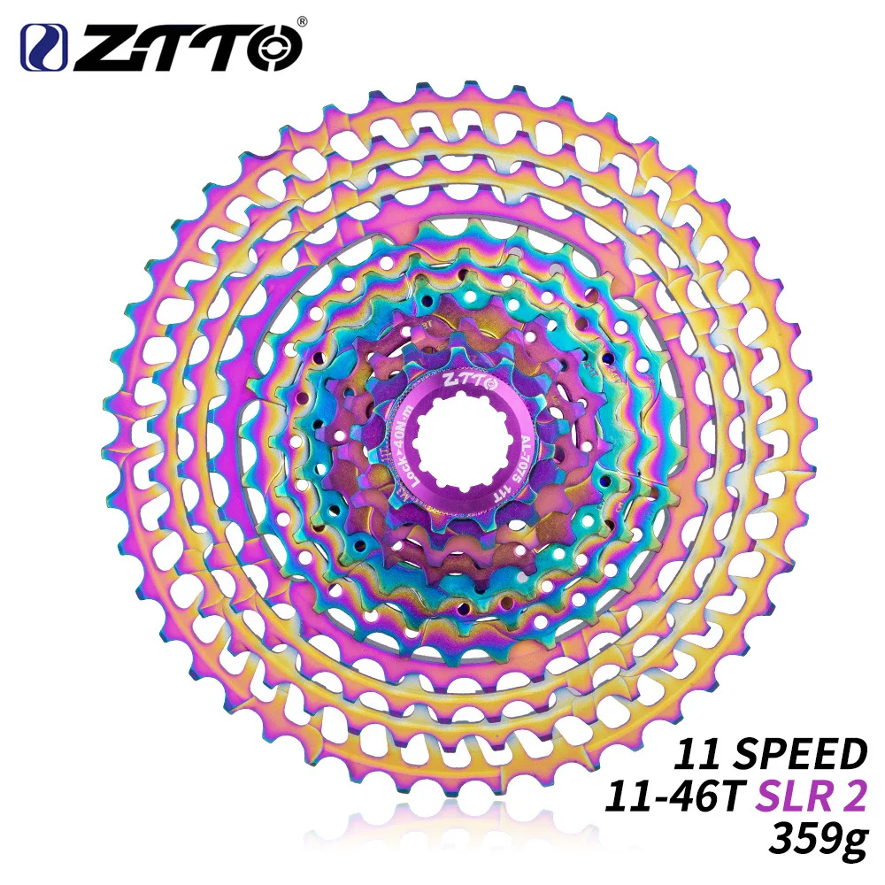 ZTTO 11 speed bicycle Cassette 11-46T Colorful bicycle flywheel racing version expansion flywheel Sprocket
ZTTO 11 speed bicycle Cassette 11-46T Colorful bicycle flywheel racing version expansion flywheel Sprocket