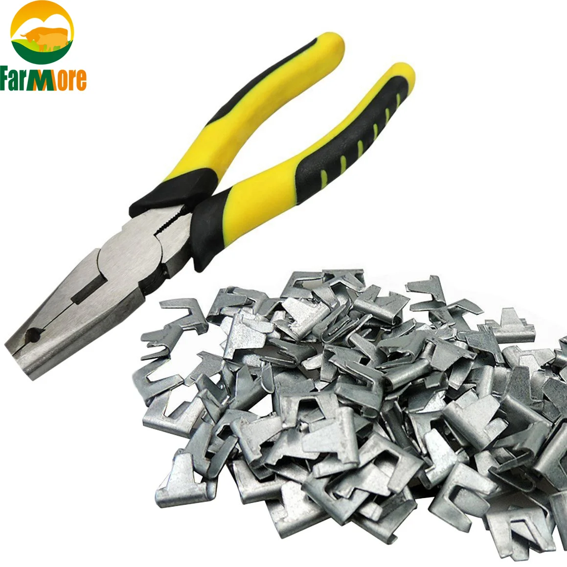 3 sets Rabbit Pet Cage Pliers Hamster Dog Chicken Poultry Cage Installation Equipment Tools Farm Animals (1Pliers with 200 C )
3 sets Rabbit Pet Cage Pliers Hamster Dog Chicken Poultry Cage Installation Equipment Tools Farm Animals (1Pliers with 200 C )