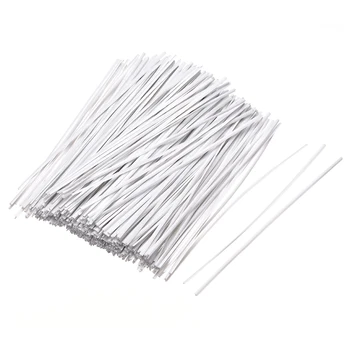 

uxcell 1000pcs 4 Inches Plastic Twist Ties Reusable Cable Cord Wire Ties White For Home, Business, Institutions