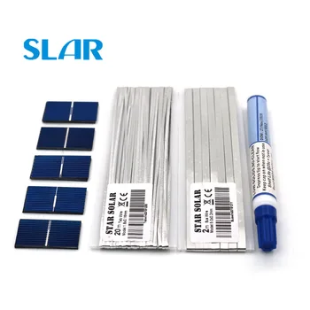 DIY Solar Panel Charger Kit 7W 6W 5W Polycrystalline Solar Cell 39x22mm Tabbing Wire Busbar Flux Pen 5V 6V 9V 12V 18V
DIY Solar Panel Charger Kit 7W 6W 5W Polycrystalline Solar Cell 39x22mm Tabbing Wire Busbar Flux Pen 5V 6V 9V 12V 18V