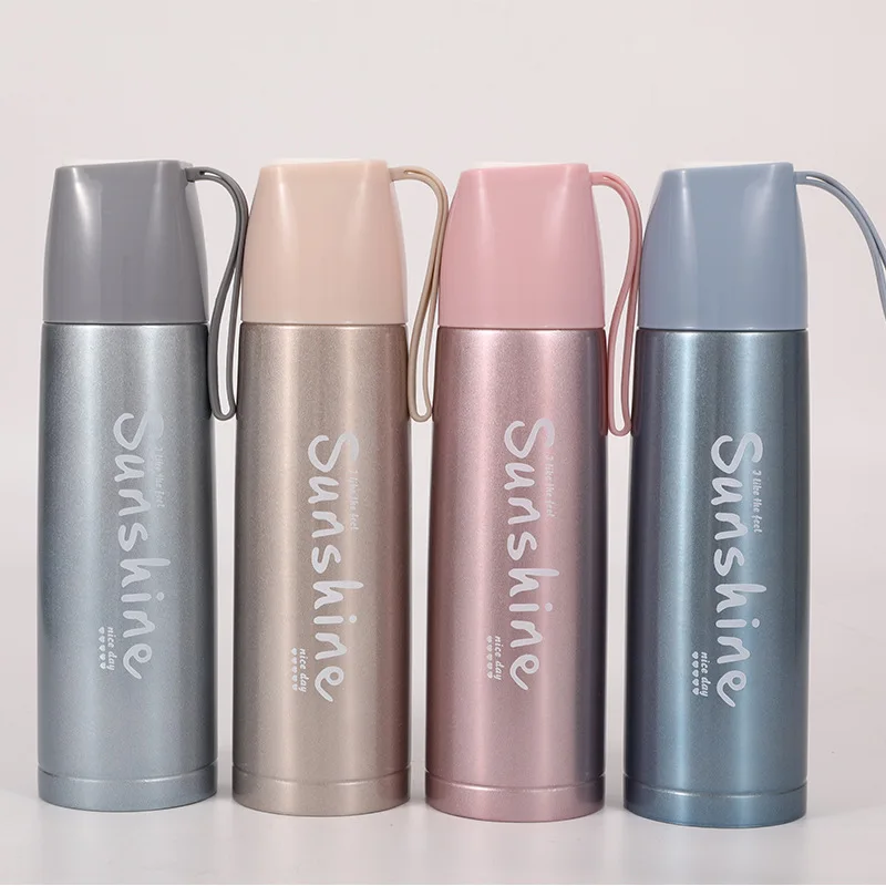 Fashion Square Cover Insulated Stainless Steel Bottle Simple Printed Letter 4-Color Bullet Thermos Mug
Fashion Square Cover Insulated Stainless Steel Bottle Simple Printed Letter 4-Color Bullet Thermos Mug