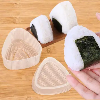 2PCS Sushi Maker Sushi Onigiri Mold Decor Rice Ball Maker Plastic Triangular Form Kitchen Sushi Tools Kitchen Accessories
2PCS Sushi Maker Sushi Onigiri Mold Decor Rice Ball Maker Plastic Triangular Form Kitchen Sushi Tools Kitchen Accessories