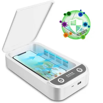 UV Sterilizer Phone Box Cleaner 5V Portable Disinfector Jewelry Ultraviolet Watch Disinfect Cabinet Personal Sanitizer Box
UV Sterilizer Phone Box Cleaner 5V Portable Disinfector Jewelry Ultraviolet Watch Disinfect Cabinet Personal Sanitizer Box